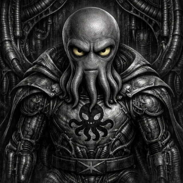 Freaky in horror style